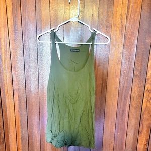 Womens very light weight tanktop from brandy melville,khaki,one size